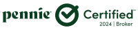 Print Use - Pennie Certified Broker Logo - Teal